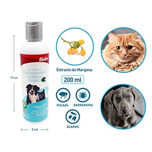Shampoo antipulgas para macotas por mayor - Mascotas por mayor