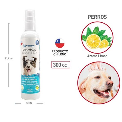 Shampoo espuma seca para perro por mayor - Mascotas por mayor