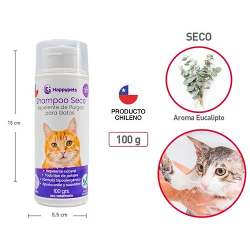 Shampo seco repelente para gatos por mayor - Mascotas por mayor