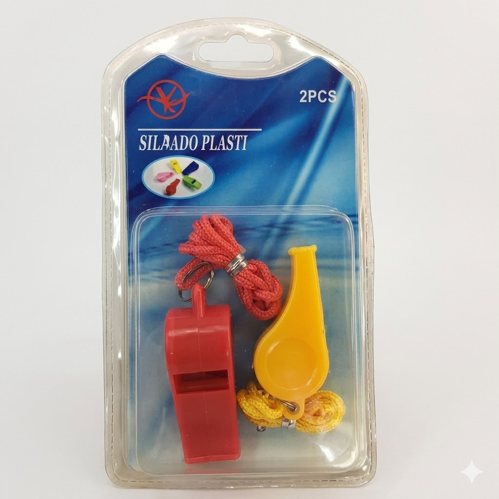 Silbatos de Plástico de Colores por mayor - Jugueteria por mayor