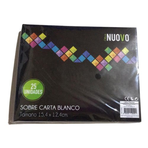 SOBRE CARTA BLANCO 25 PZA por mayor en Chile