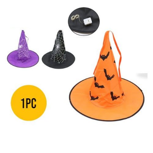 SOMBRERO BRUJA HALLOWEEN por mayor - Halloween por mayor