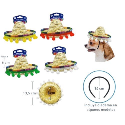 SOMBRERO PARA PERRO por mayor - Mascotas por mayor