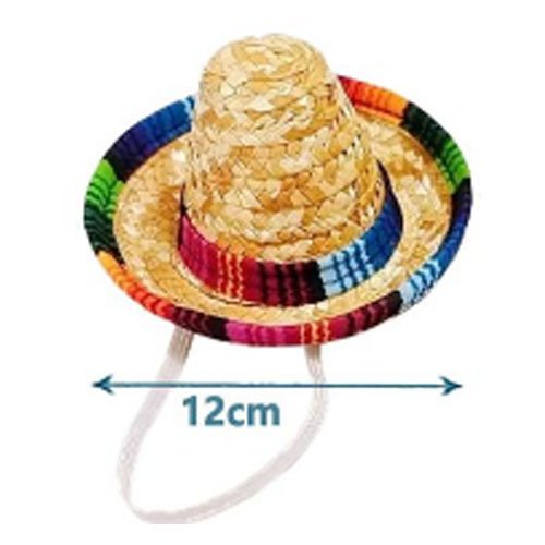 SOMBRERO TRENZADO PEQUEÑO por mayor - Mascotas por mayor