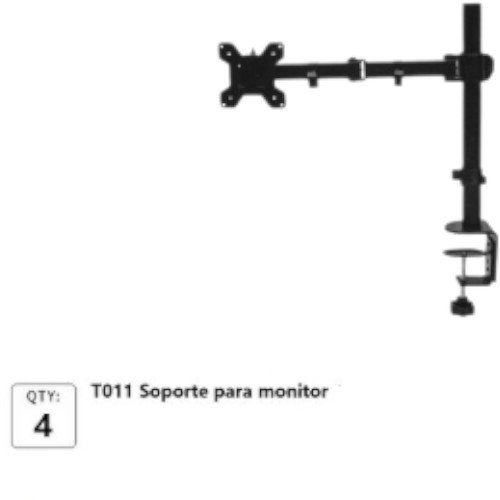 Soporte de Escritorio T011 para Monitor de 13