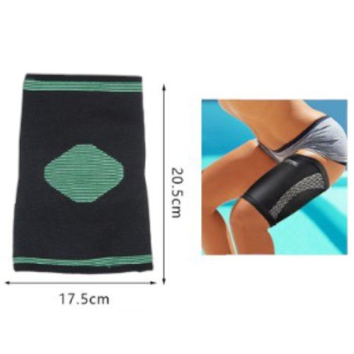 Soporte de Muslo con Compresión Elástica y Tejido Transpirable para Rendimiento Deportivo por mayor Hogar por mayor