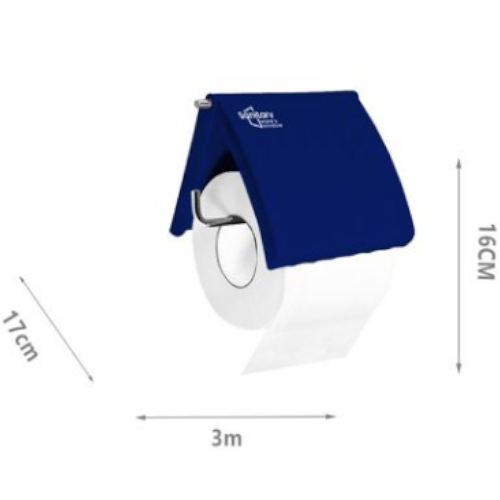 SOPORTE PARA TOALLAS DE PAPEL DE COLOR AZUL OSCURO por mayor - Hogar por mayor
