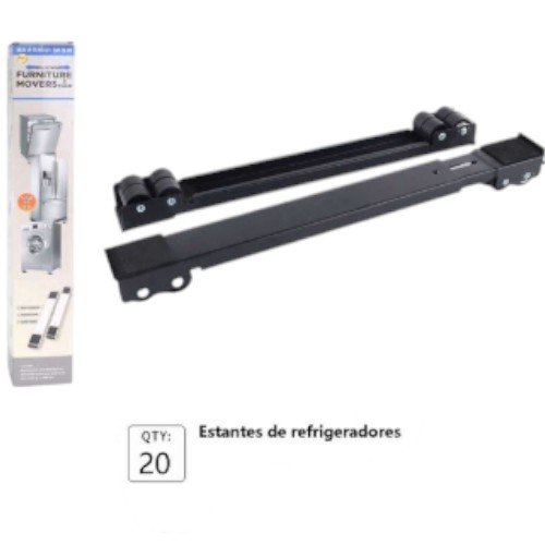Soportes Extensibles con Ruedas para Electrodomésticos y Muebles Pesados (Ref. 11317) por mayor Electrónica por mayor