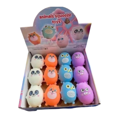 SQUISHY ANIMALES DIVERTIDOS por mayor - Jugueteria por mayor