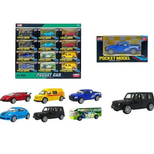 Surtido de Vehículos Metálicos a Escala 1:55 Modelos Urbanos y de Aventura por mayor - Jugueteria por mayor