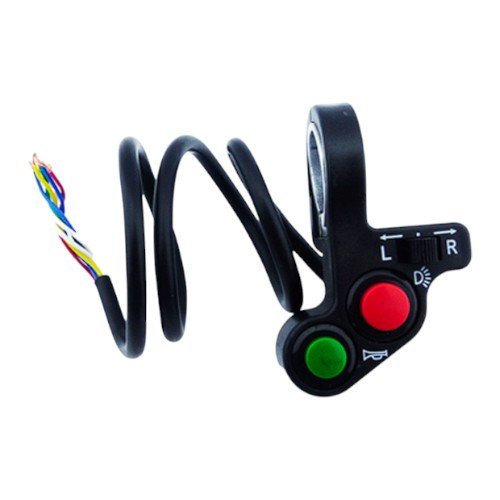 Switch Intermitente + Funciones, Para Moto. Set X 1. por mayor Electrónica por mayor
