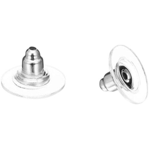 Tapón de Arete Tipo Ovni con Base Plana por mayor - Belleza por mayor