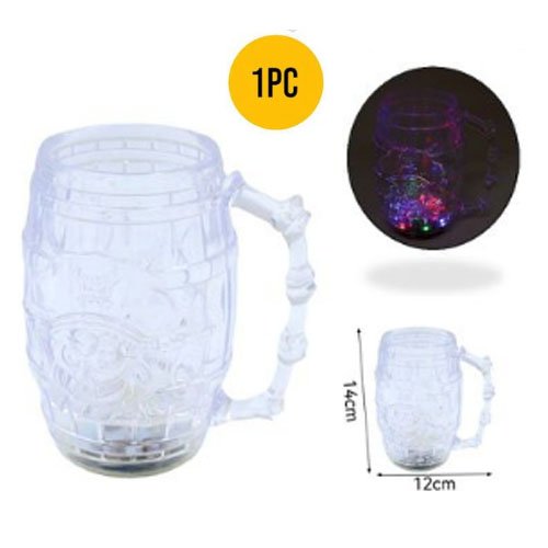 TAZA CALABAZA TRANSPARENTE por mayor Halloween por mayor