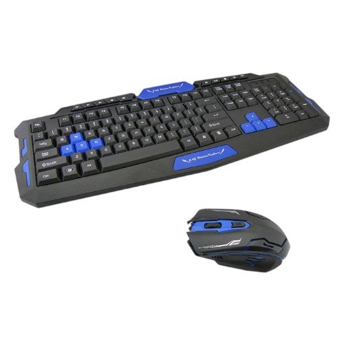 Teclado + Mouse Inalambrico Gamer, HK8100. Alta Calidad. En Caja. por mayor - Electrónica por mayor