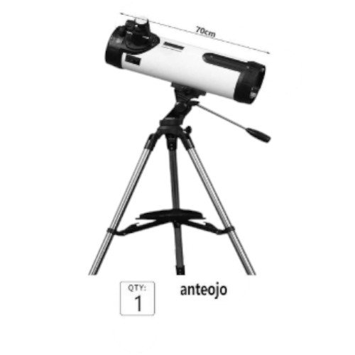 Telescopio Astronómico de Tubo Corto con Montura Altazimutal y Trípode Ajustable por mayor - Jugueteria por mayor