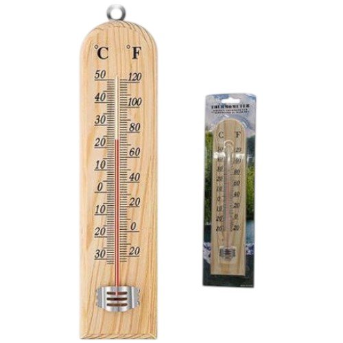 Termómetro de interior de madera por mayor - Electrónica por mayor