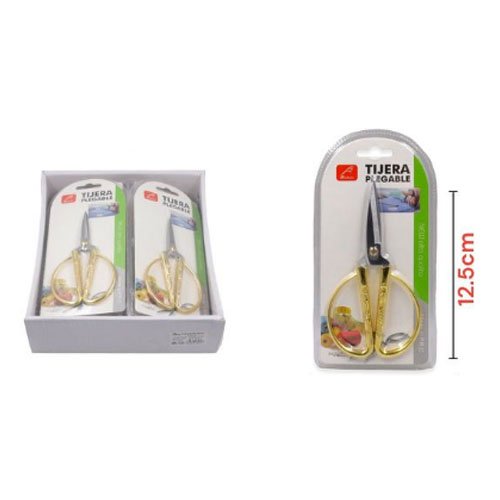 TIJERAS DE COSTURA PLEGABLE 4 PZA-12,5 CM por mayor en Chile