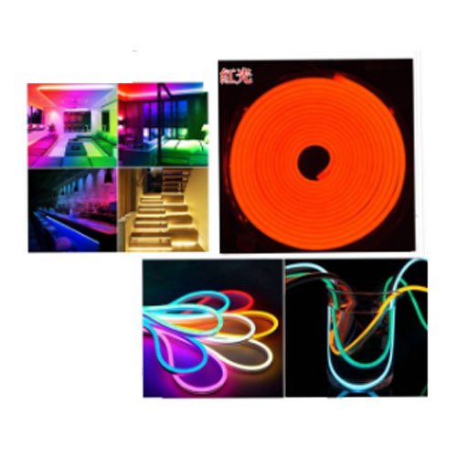 TIRA FLEXIBLE LUZ LED ROJA por mayor - Electrónica por mayor