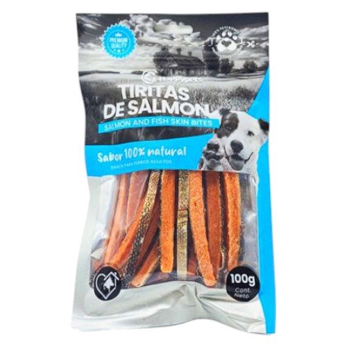 TIRITAS DE SALMÓN por mayor Mascotas por mayor