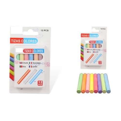 TIZAS DE COLORES por mayor - Útiles Escolares por mayor