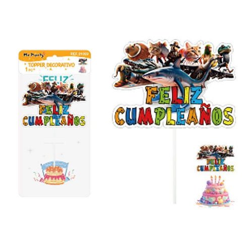 TOPPER DECORATIVO por mayor Cotillon por mayor