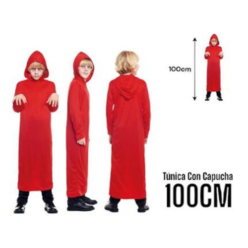 TUNICA CON CAPUCHA ROJA por mayor - Halloween por mayor
