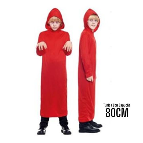TUNICA CON CAPUCHA ROJA por mayor - Halloween por mayor