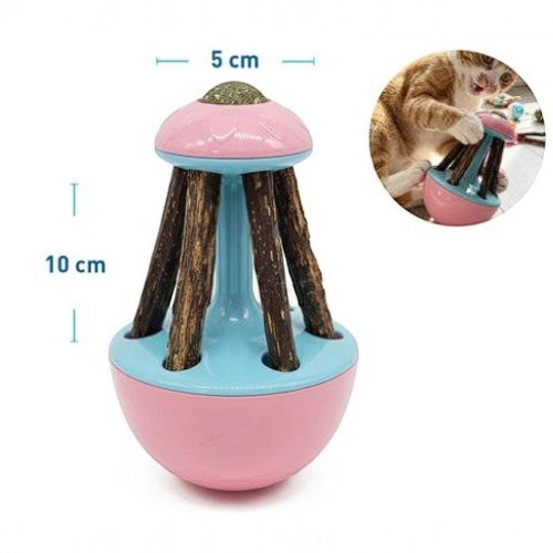 Vaso de hierba gatera de madera en el cielo por mayor - Mascotas por mayor