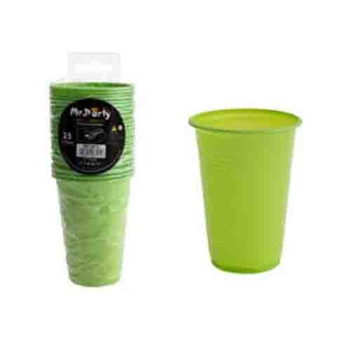 VASO PLASTICO MONOCOLOR por mayor - Cotillon por mayor