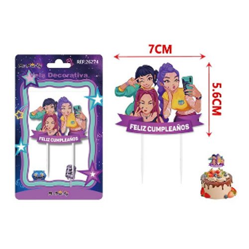 VELA DECORATIVA por mayor - Cotillon por mayor