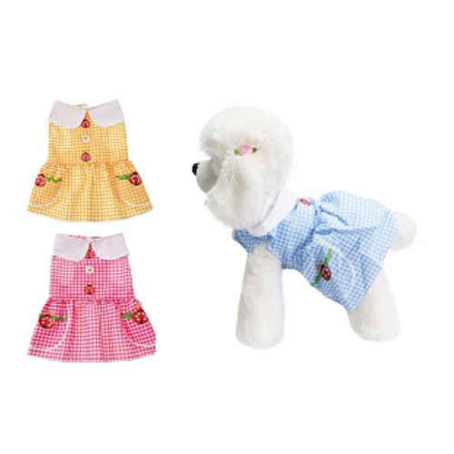 VESTIDO A CUADROS por mayor Mascotas por mayor