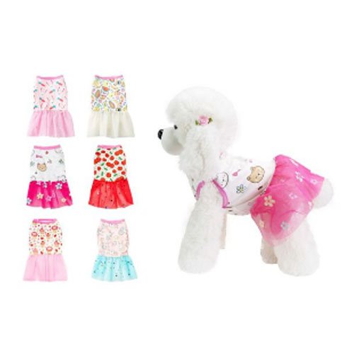 VESTIDO ESTAMPADO por mayor Mascotas por mayor