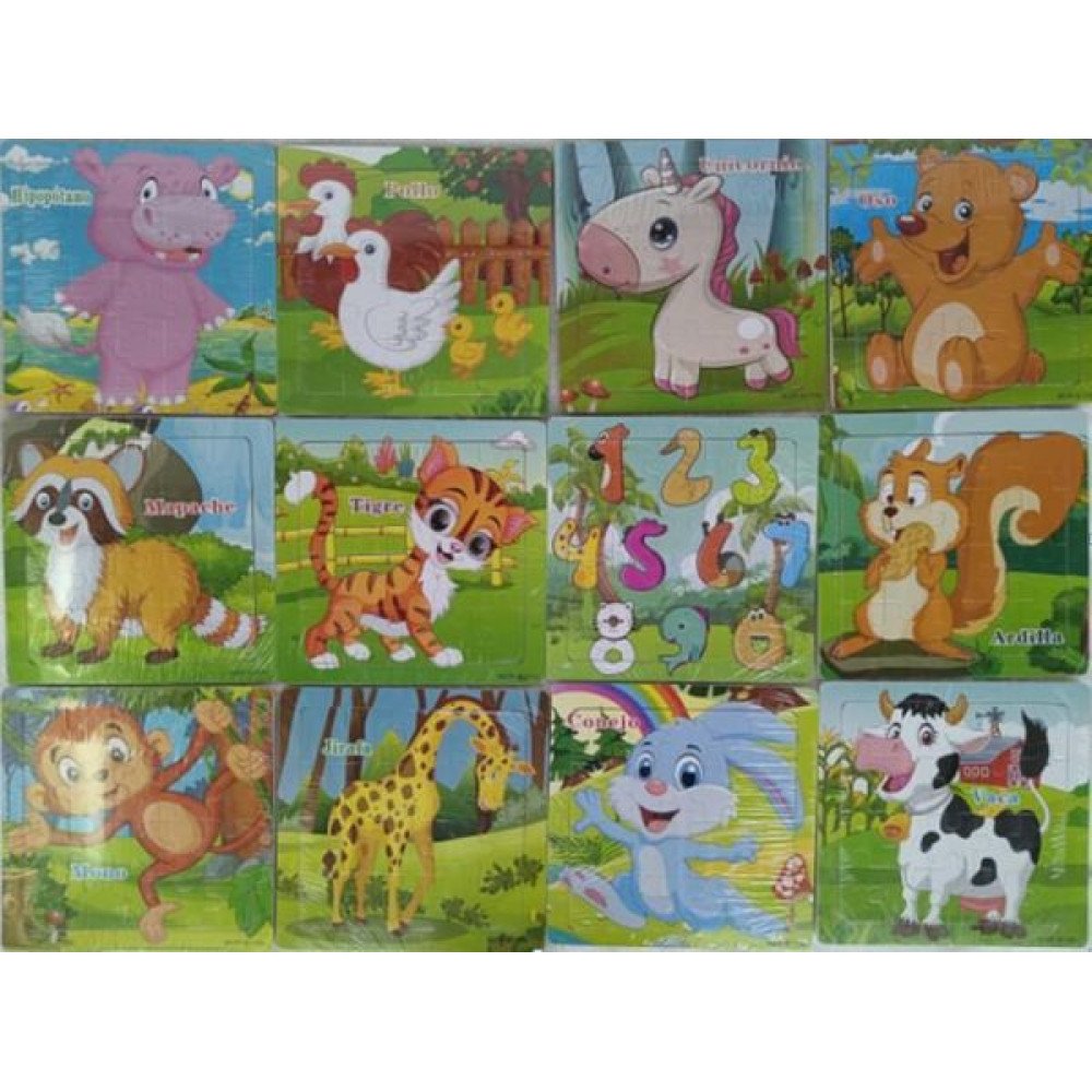 Puzzle educativo infantil 1 Pza por mayor en Chile