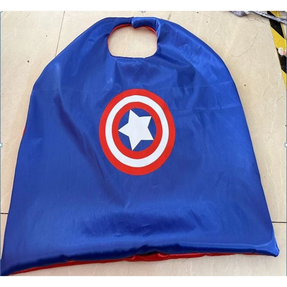 Capa + gafas Capitan America 1 Pza por mayor en Chile
