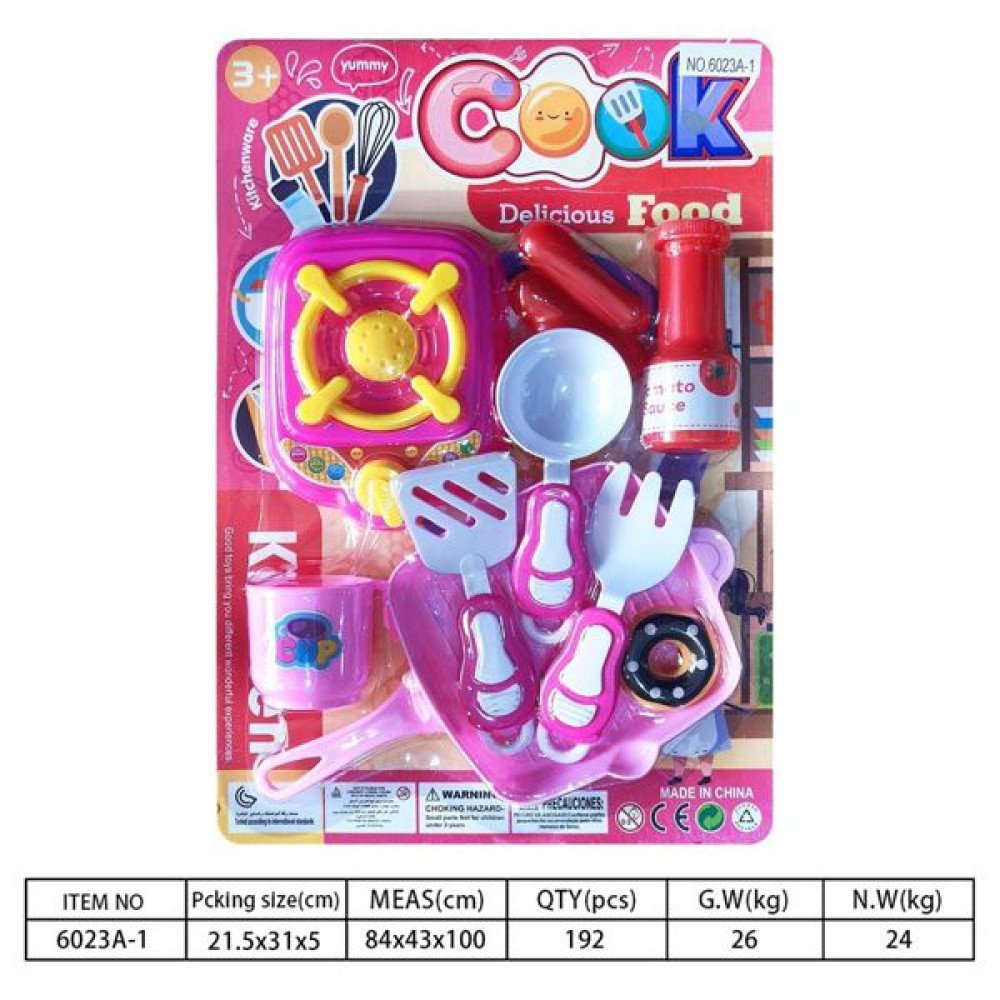 Set de Cocina Infantil Cook 1 PZA por mayor en Chile