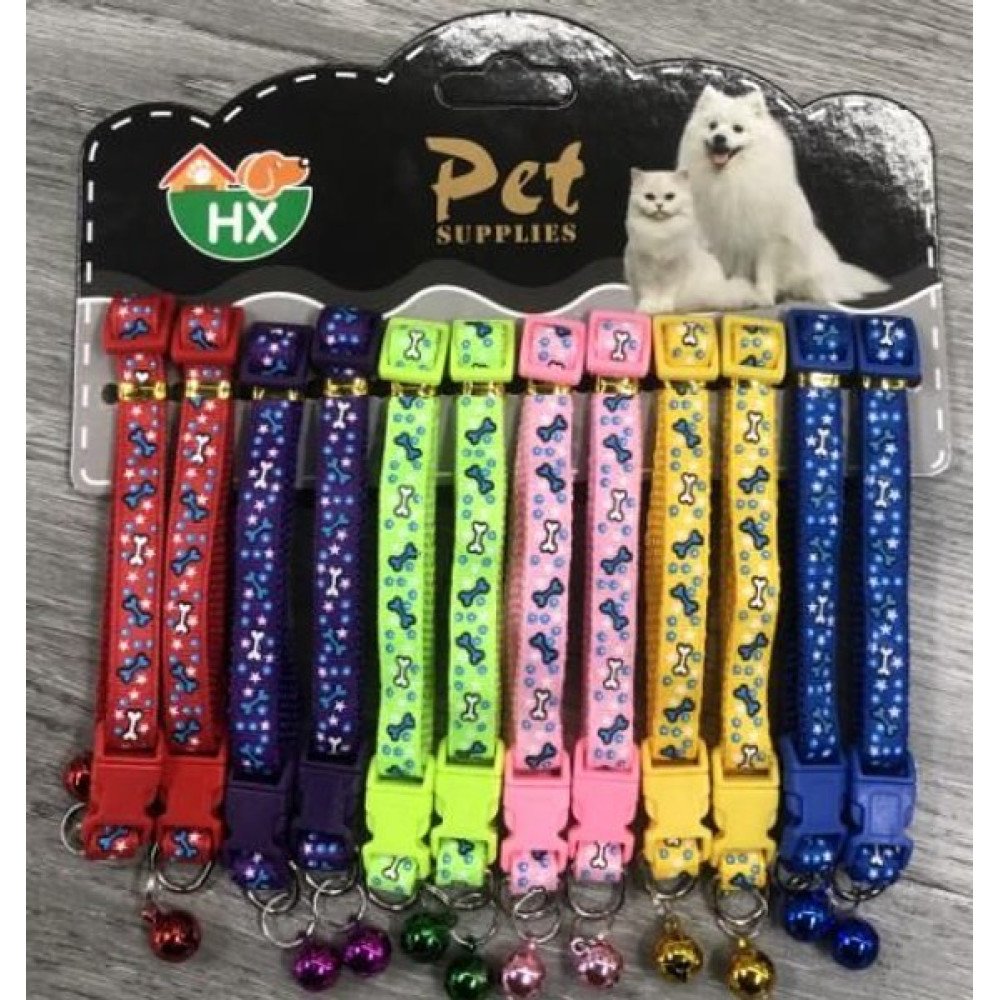 SET DE COLLAR PARA GATO 12 PZA por mayor en Chile