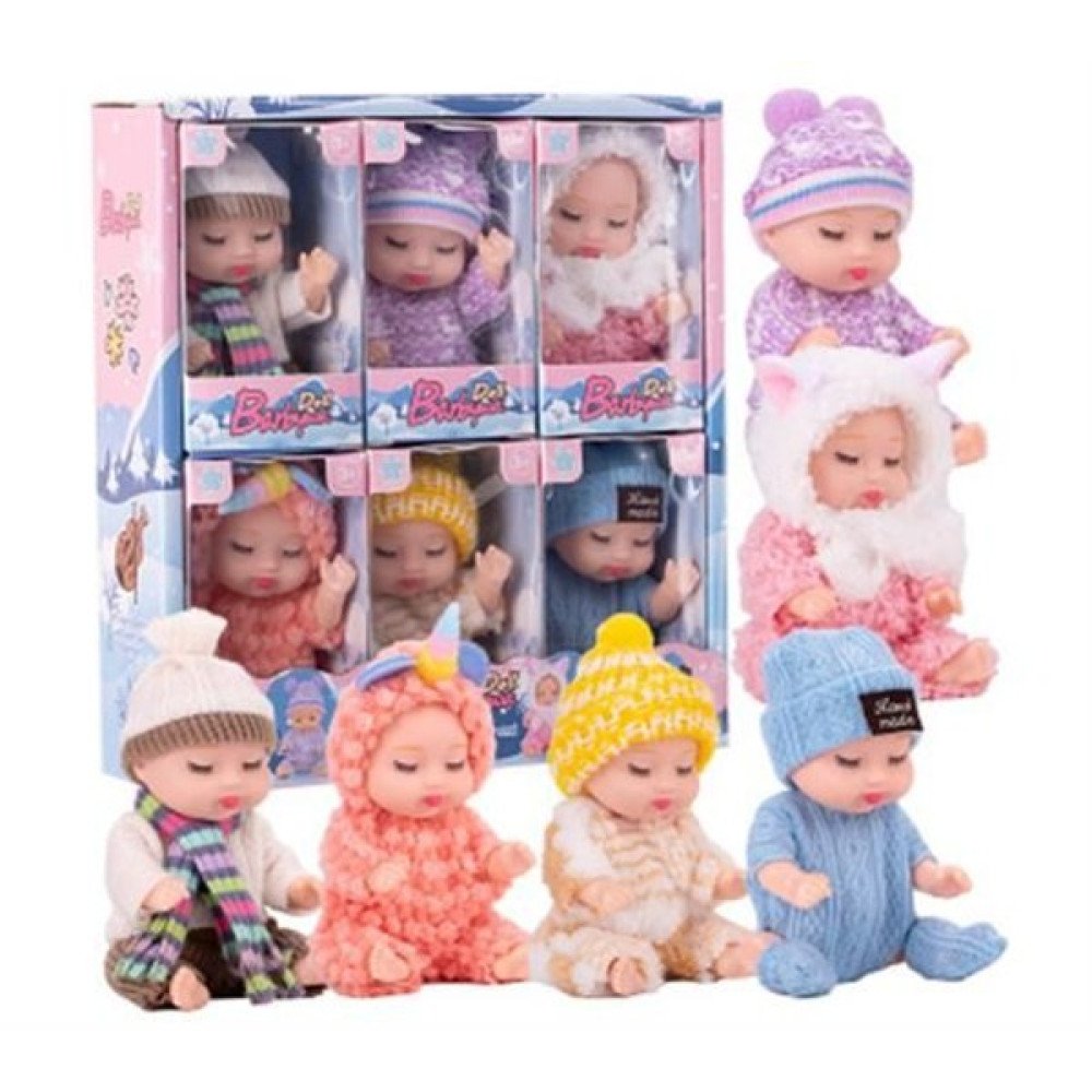 Muñeca Barbie Miniatura Colección Invierno 1 Pza por mayor en Chile