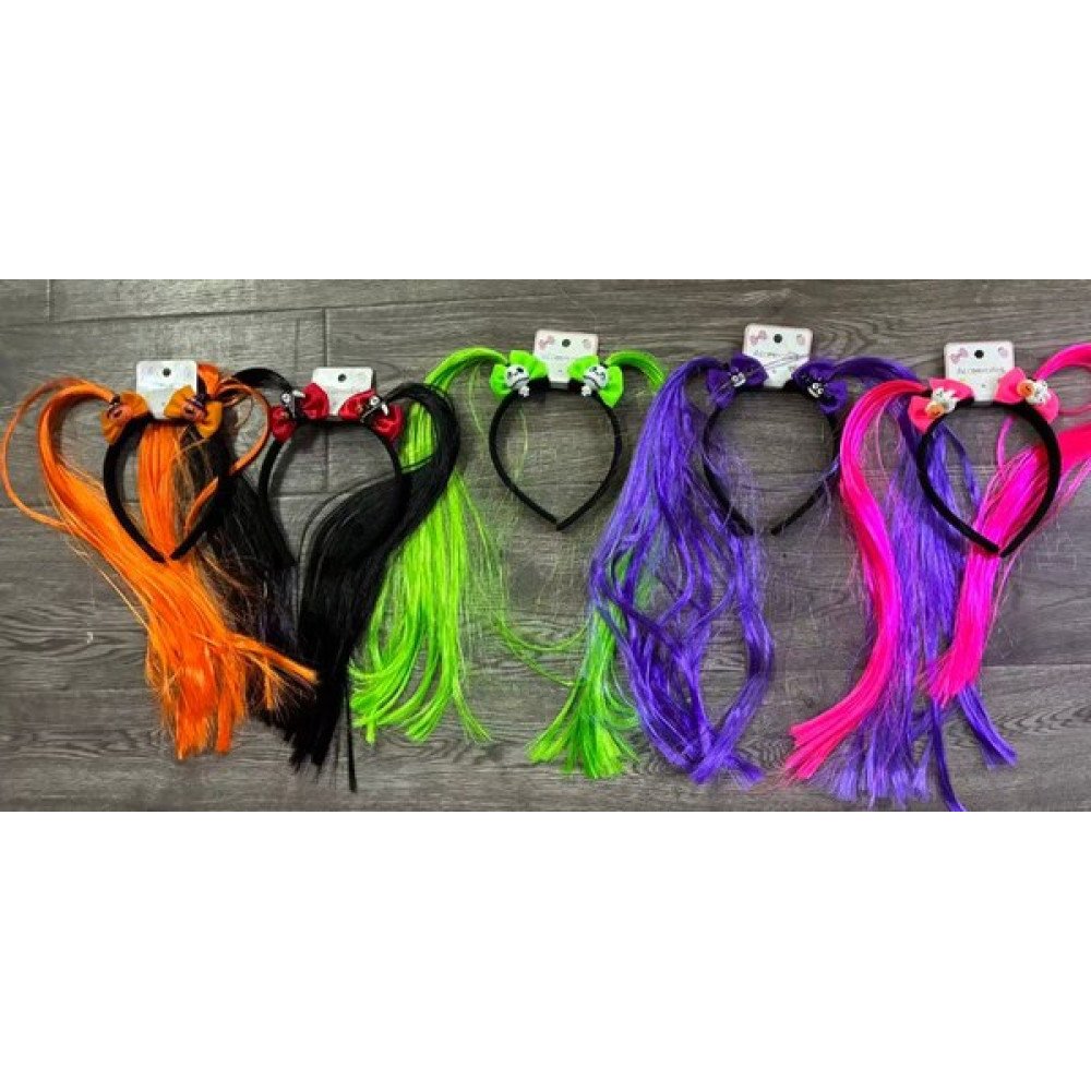 HALLOWEEN DIADEMA CINTILLO PELUDO 1 Pza por mayor en Chile