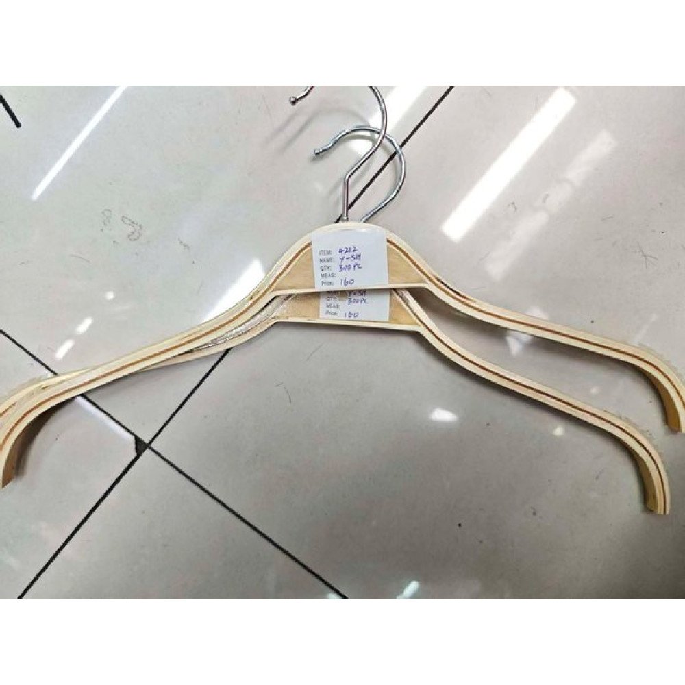 COLGADOR ROPA CURVADO 2 PZA por mayor en Chile