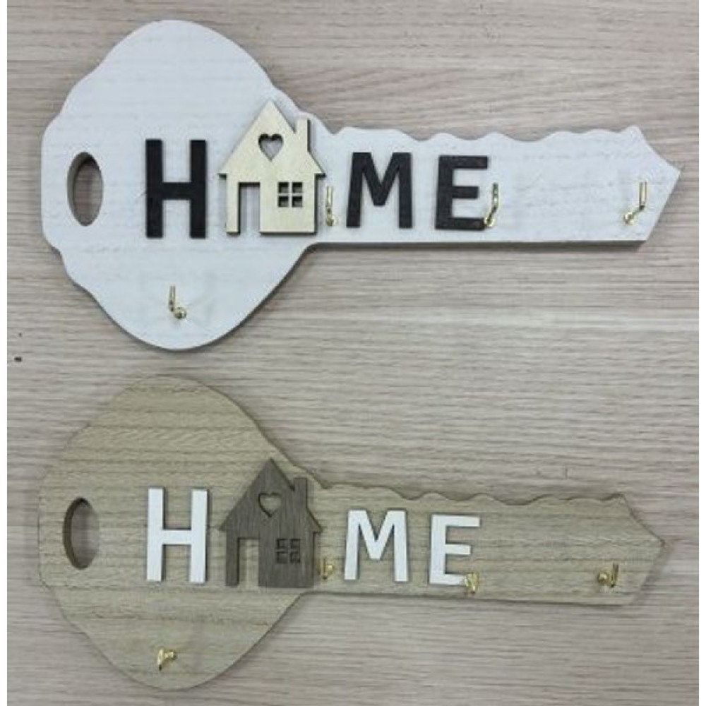 COLGADOR LLAVES HOME FORMA LLAVE 1 PZA por mayor en Chile