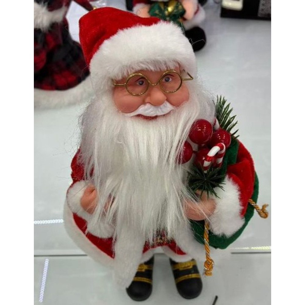 NAVIDAD PAPA NOEL BOLSA REGAL ELECTRONICO - Pack 4 unidades 12 pza por mayor en Chile