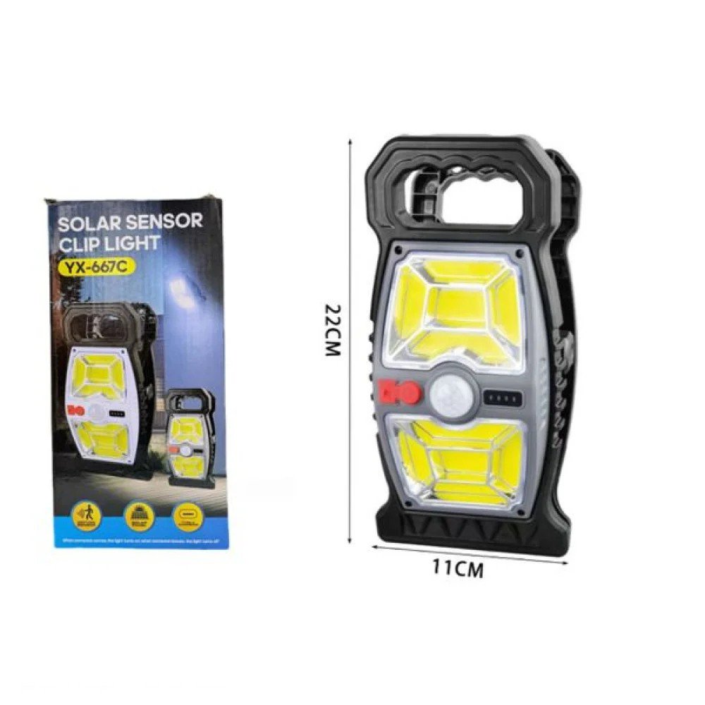 Luz Solar Sensor Movimiento Clip 11cm · 22cm por mayor en Chile