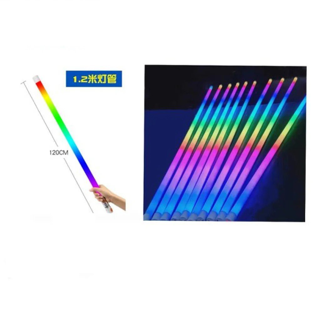 Tubo LED Multicolor 1.20M Enchufable 120cm · Enchufable por mayor en Chile