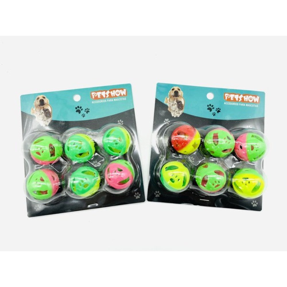 SET PELOTAS SONORAS 6 PZA por mayor en Chile