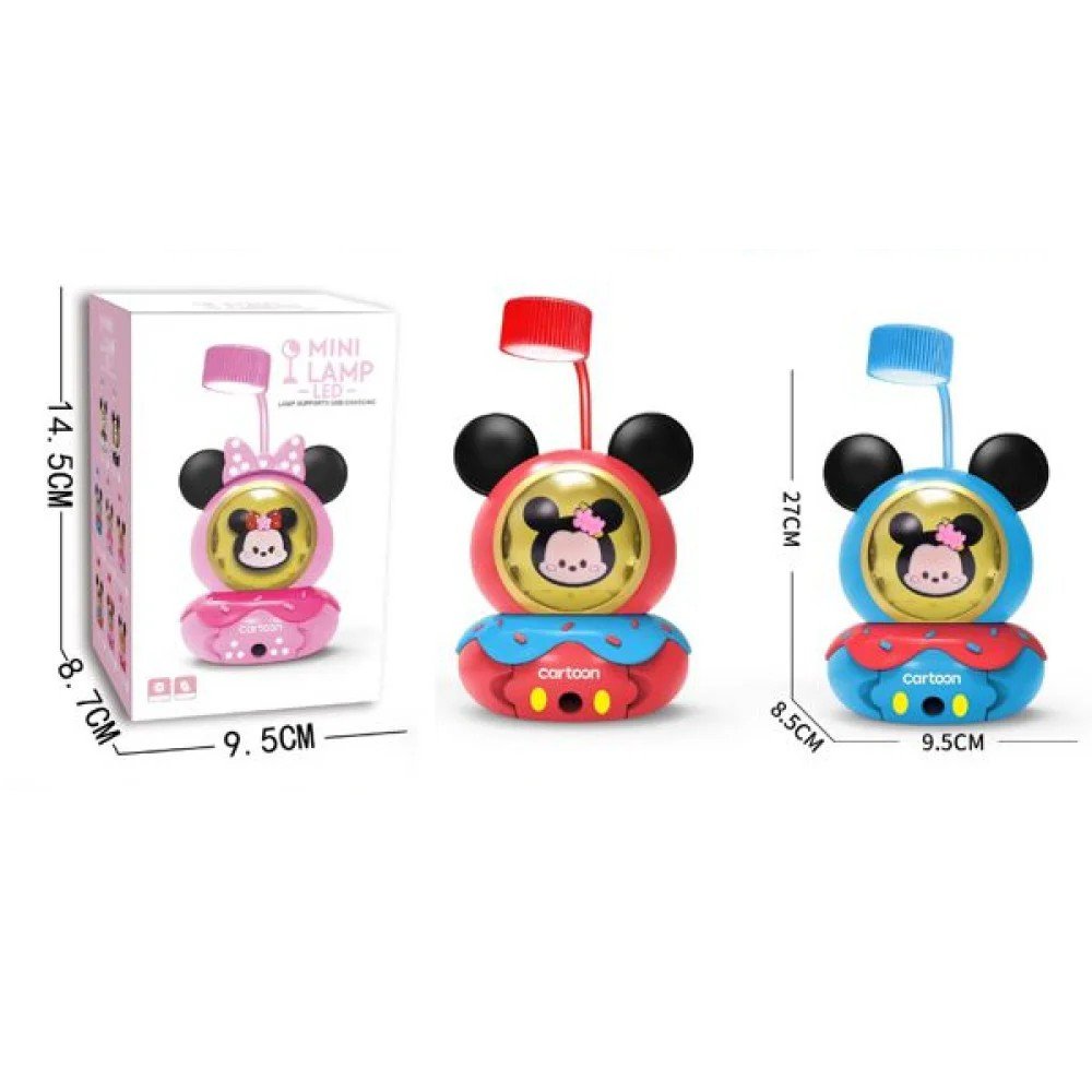 Lámpara de Mesa Mini LED Cartoon 9.5 X 8.5 X 21CM por mayor en Chile