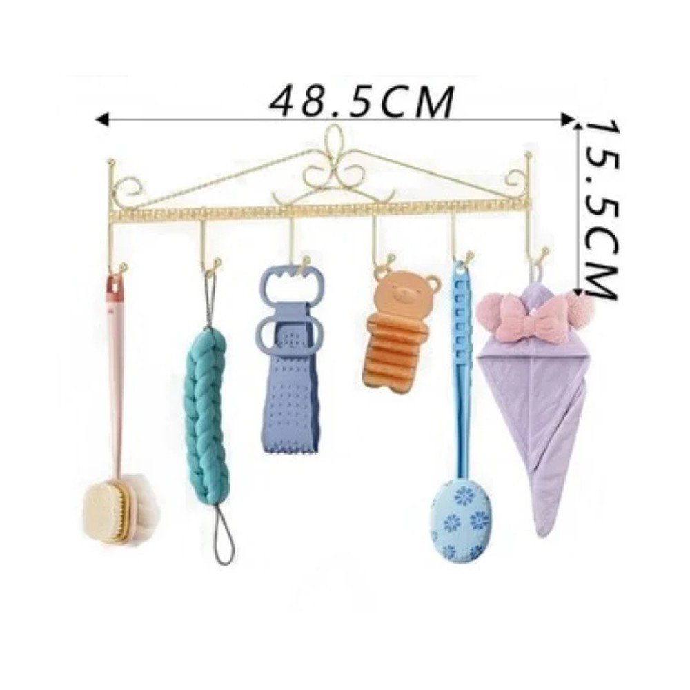 Ganchos de pared (6 ganchos) 48.5 X 15.5CM por mayor en Chile