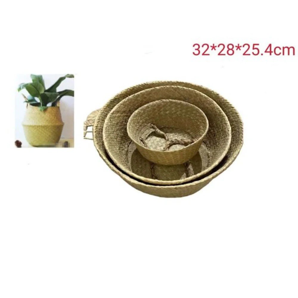 Cesta de almacenamiento: diámetro central 32 cm x altura abierta 28 cm x diámetro superior 25.4 cm (no disponible en Yougou) 32 x 28 x 25.4CM por mayor en Chile