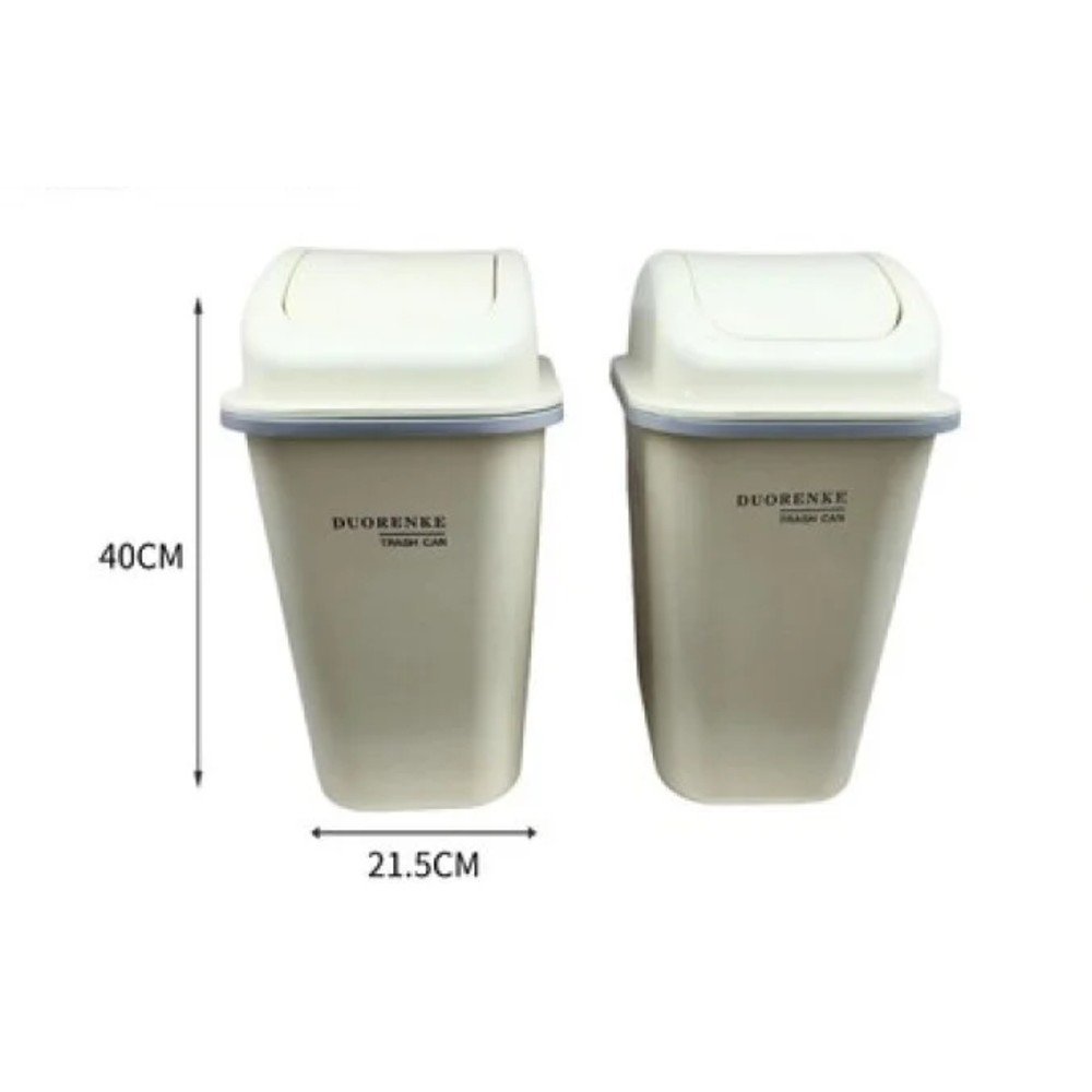 Papelera elegante de 15 L con tapa ranurada 15L - 40 X 21.5CM por mayor en Chile