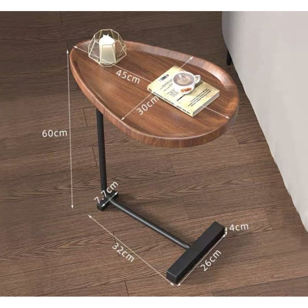 MESA AUXILIAR DE MADERA BASE HONDO 60 X 45 X 30 CM por mayor en Chile