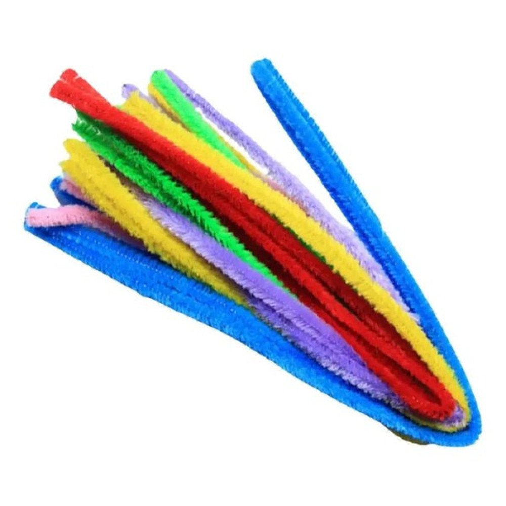LIMPIAPIPA COLORES SURTIDOS 10 PZA-1,5 X 30 CM por mayor en Chile